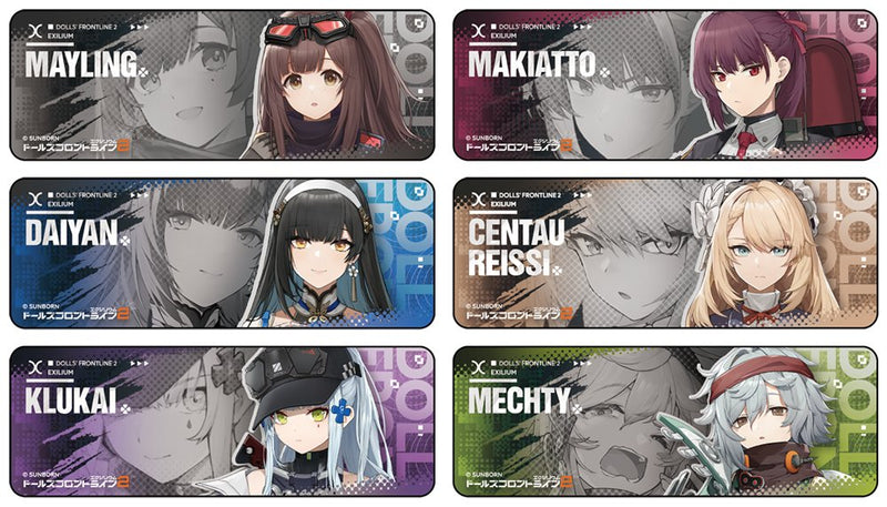 【新品】ドールズフロントライン2 ホログラム横長缶バッジ（ランダム6種） / サンボーンジャパン 発売日:2025年04月頃