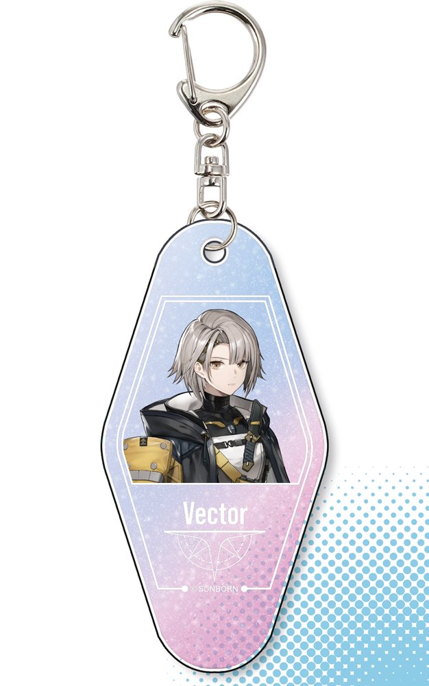 【新品】ドールズフロントライン2 ヴェクター ホテルキーホルダー / サンボーンジャパン 発売日:2025年08月頃