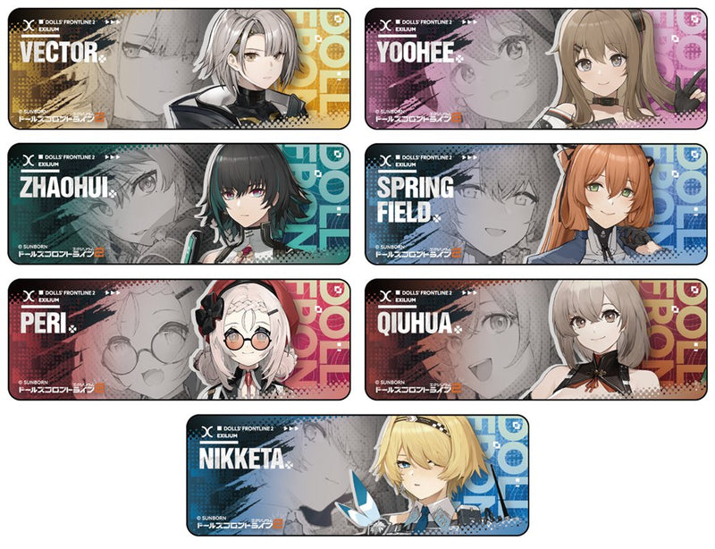 [New] 少女前线2 全息横长徽章Vol.2（随机7种） / 三本日本 发售日:2025年08月前后