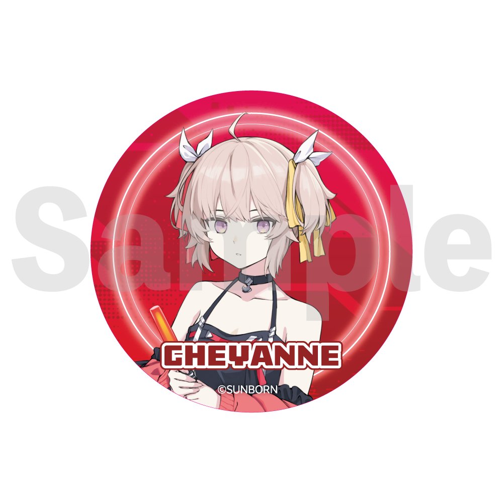 新品】ドールズフロントライン2 シャイアン 描き下ろし缶バッジ