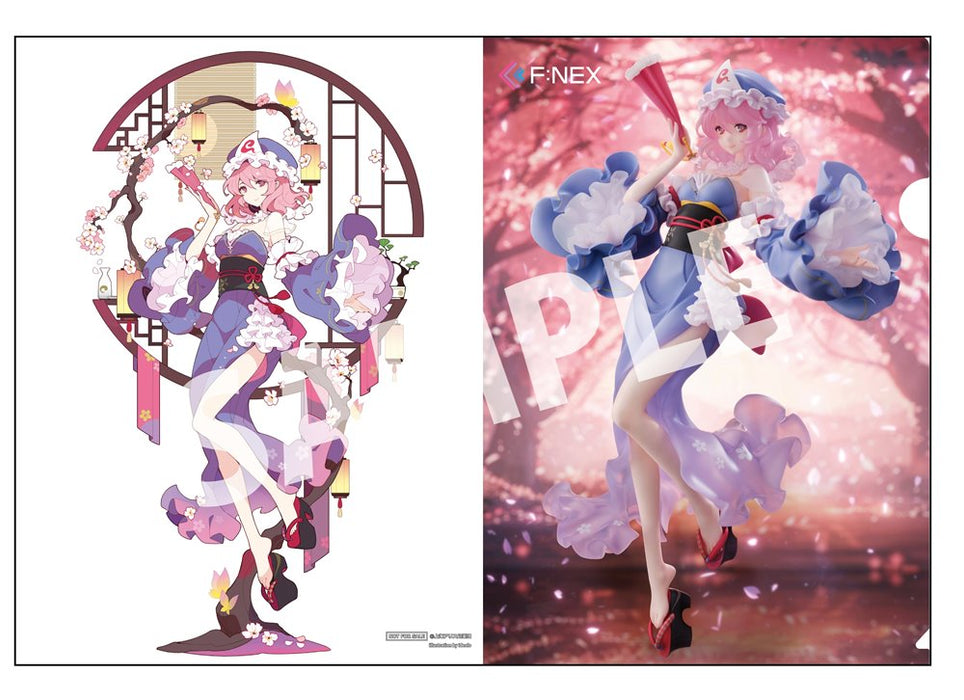 【新品】東方Project 西行寺幽々子 illustration by ideolo 1/6スケールフィギュア（購入特典付き） / フリュー株式会社 発売日:2025年06月頃