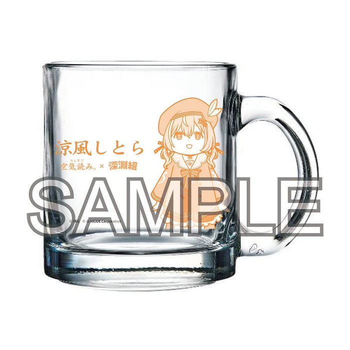 [New item] Abyssal group × “Let’s all read the atmosphere. ” Collaboration Goods Glass Mug Suzukaze Shitora / Made Release Date: Around May 2024