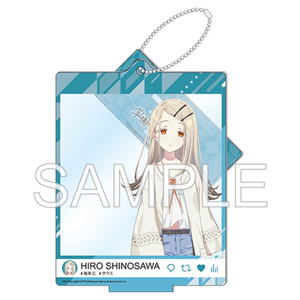 新品】学園アイドルマスター 自撮り風アクリルスタンド 「篠澤 広」Ver