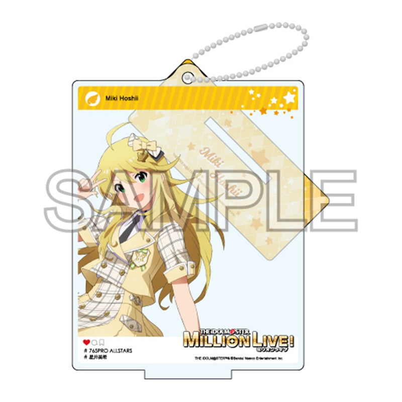 【新品】偶像大师 百万人演唱会！自拍风亚克力立牌「未来签名 星井美希」版本 / 制作 发售日期：2025年03月左右