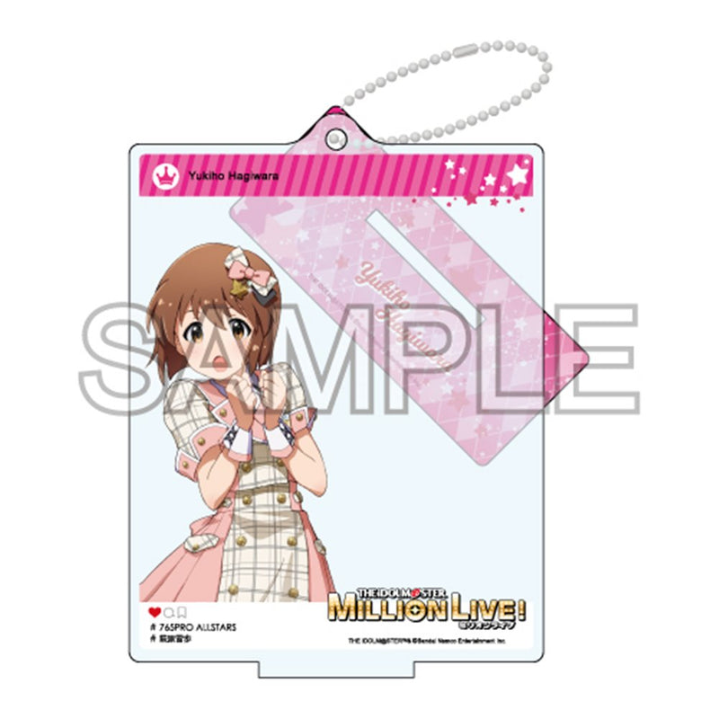 【新品】偶像大师 百万人演唱会！ 自拍风亚克力立牌 “未来签名 萩原雪步”版本 / 制作 发售日期：2025年03月左右