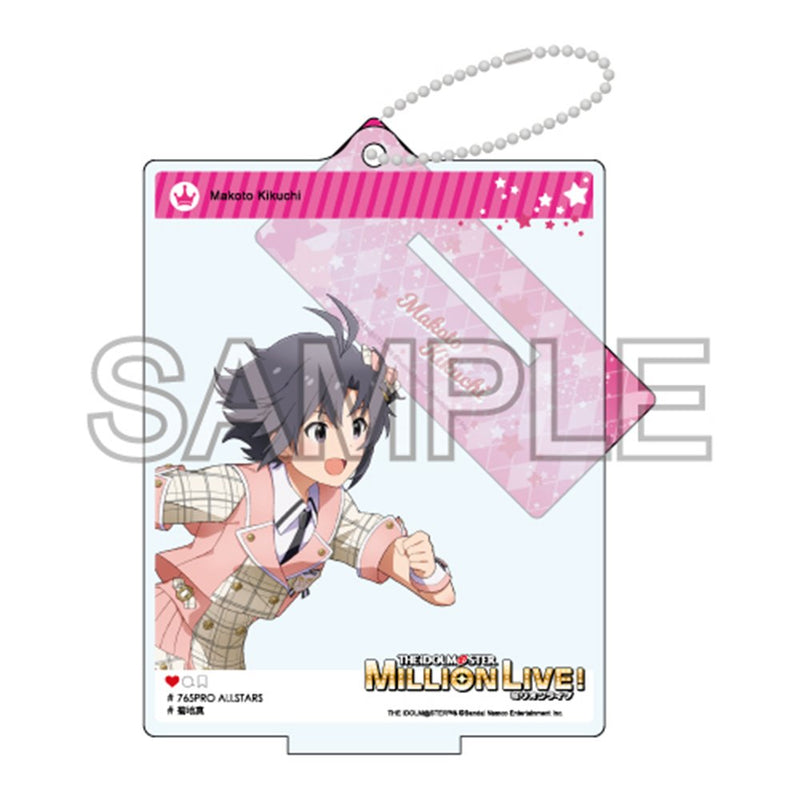 【新品】アイドルマスター ミリオンライブ！ 自撮り風アクリルスタンド 「フューチャー・シグネチャー 菊地 真」Ver. / つくり 発売日:2025年03月頃