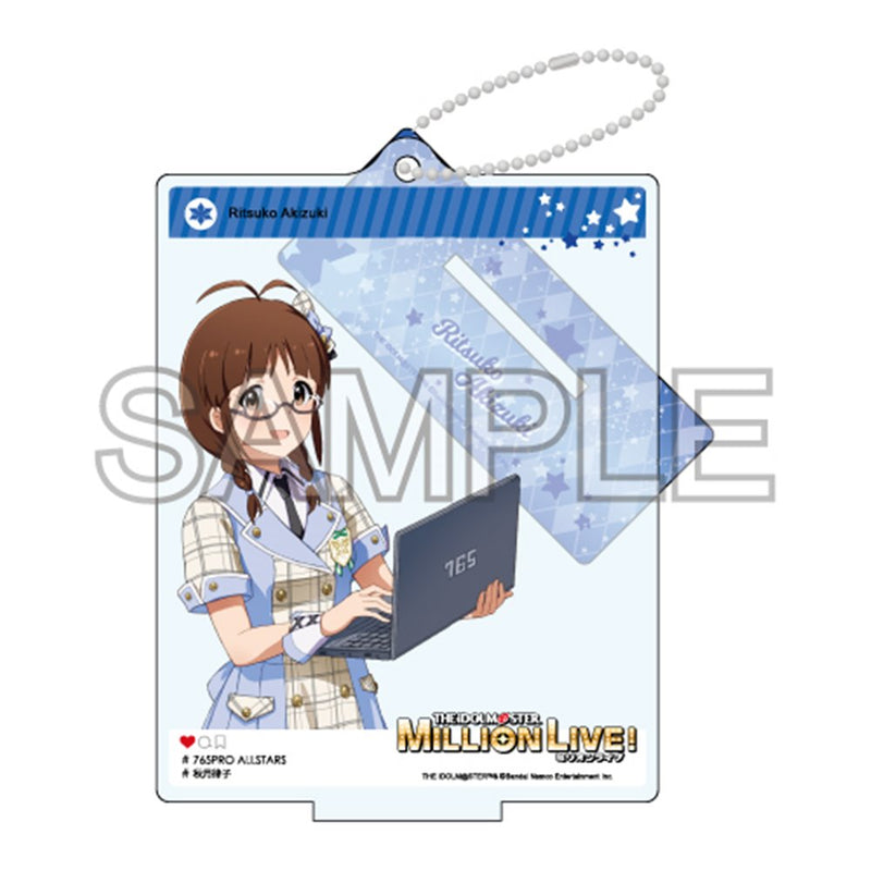 [New] 偶像大师 百万现场！自拍风亚克力立牌「Future Signature 秋月律子」Ver. / つくり 发售日:2025年03月前后