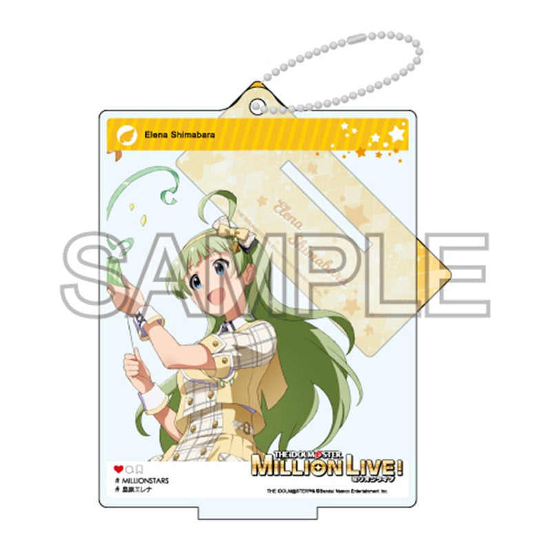 [New] 偶像大师 百万现场！自拍风亚克力立牌「未来·签名 岛原 艾蕾娜」Ver. / つくり 发售日:2025年03月前后