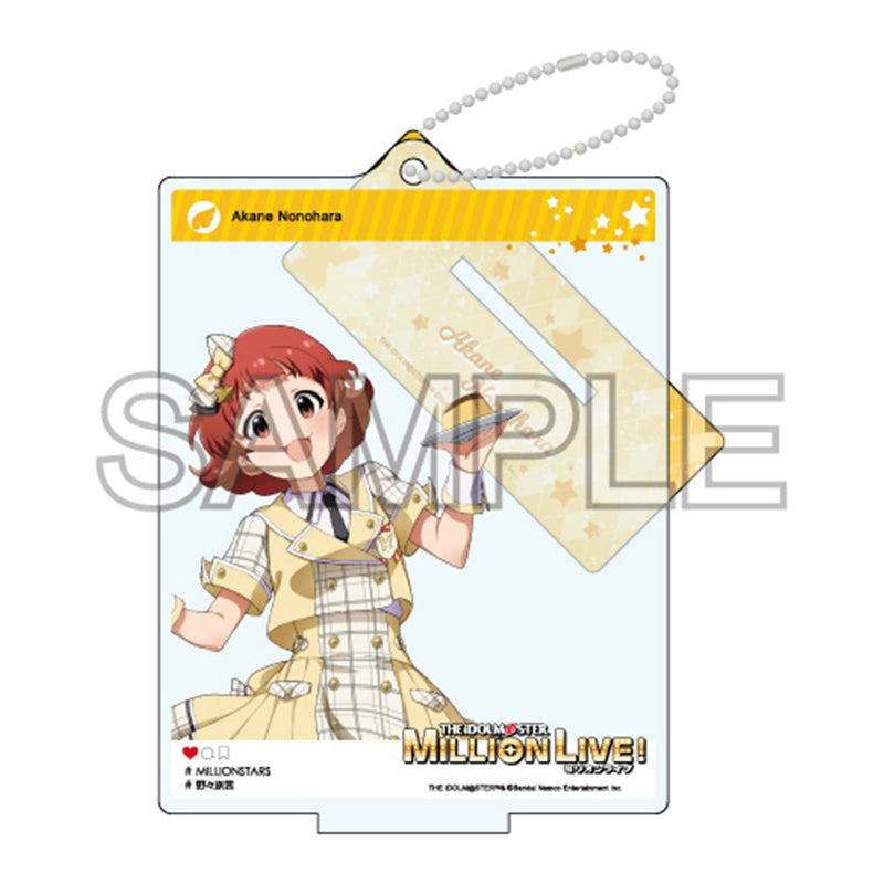 [New] 偶像大師 百萬人演唱會！自拍風壓克力立牌「Future Signature 野々原 茜」Ver. / つくり 發售日:2025年03月月前後