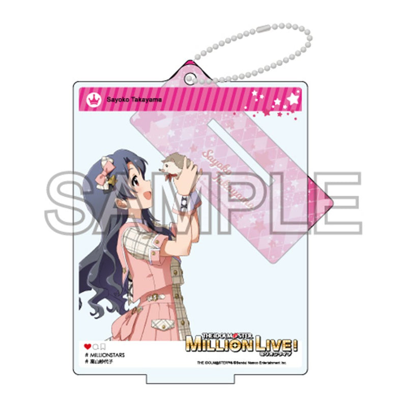 [New] 偶像大師 百萬人演唱會！自拍風壓克力立牌「Future Signature 高山紗代子」Ver. / つくり 發售日:2025年03月月前後