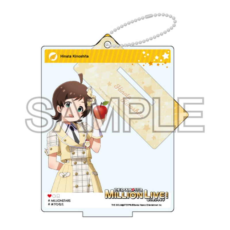 【新品】アイドルマスター ミリオンライブ！ 自撮り風アクリルスタンド 「フューチャー・シグネチャー 木下 ひなた」Ver. / つくり 発売日:2025年03月頃