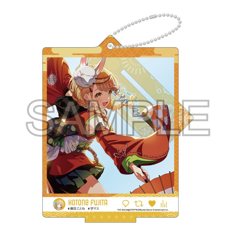 【新品】學園偶像大師 自拍風亞克力立體架 「冠菊 藤田 ことね」Ver. / つくり 發售日:2025年04月左右