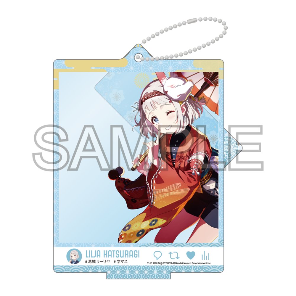 新品】学園アイドルマスター 自撮り風アクリルスタンド 「冠菊 葛城