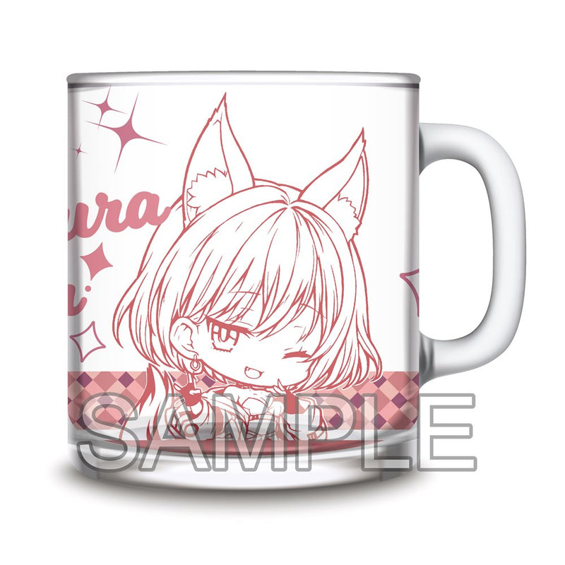 【新品】Vtuber 神楽ゆら ガラスマグカップ / つくり 発売日:2025年04月頃