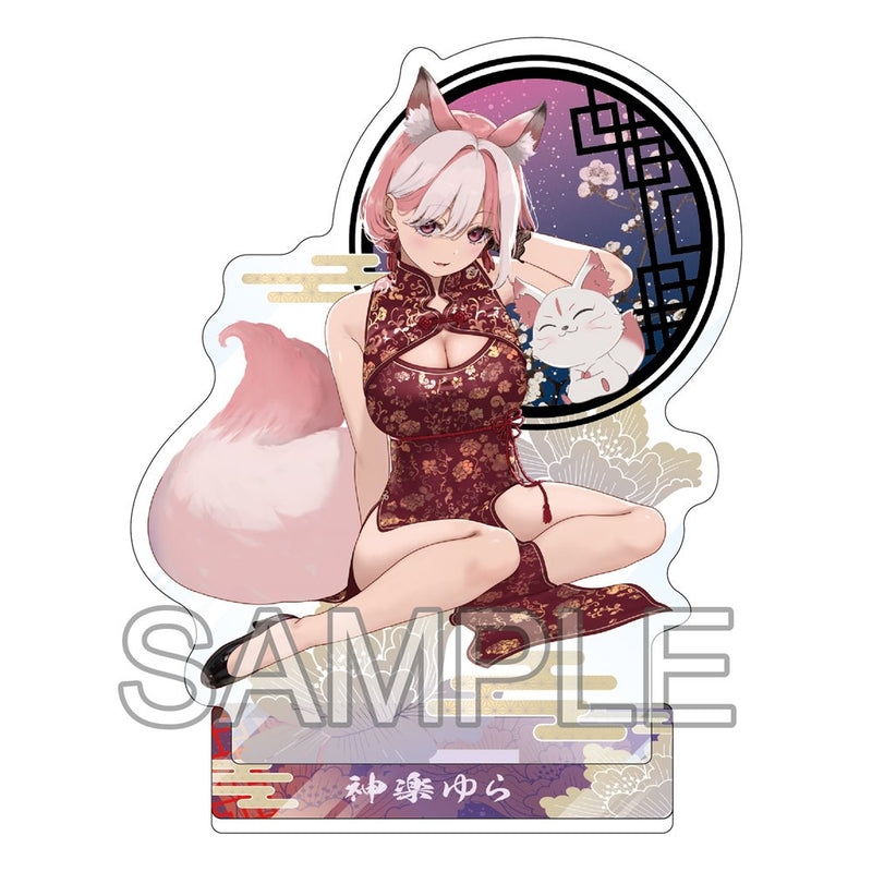 【新品】Vtuber 神楽ゆら アクリルスタンド 2025新年Ver. / つくり 発売日:2025年04月頃