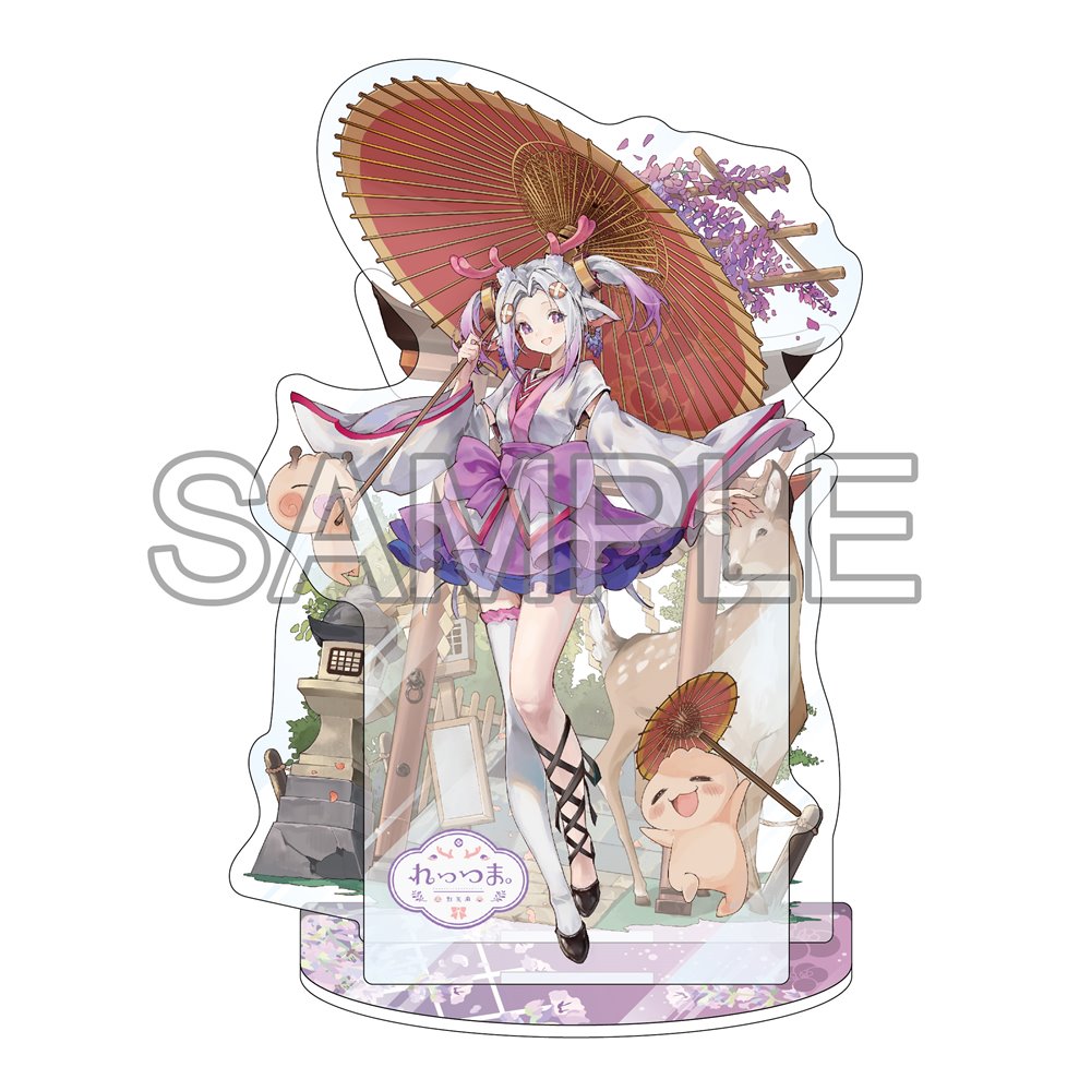 新品】Vtuber れっつま ジオラマ式アクリルスタンド / つくり 発売日