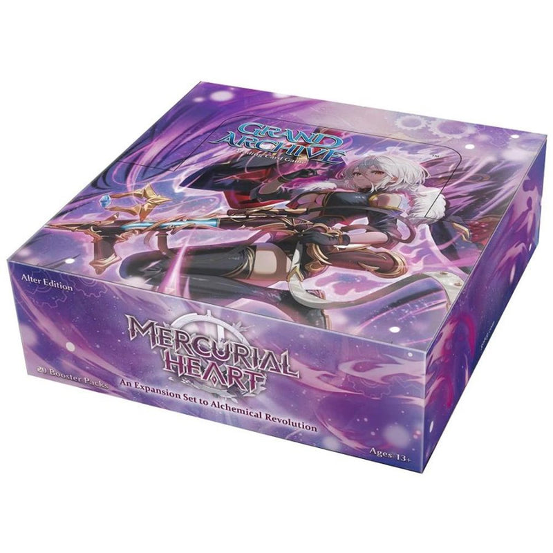 【新品】Grand Archive TCG Mercurial Heart Alter Edition ブースターパック / Weebs of the Shore