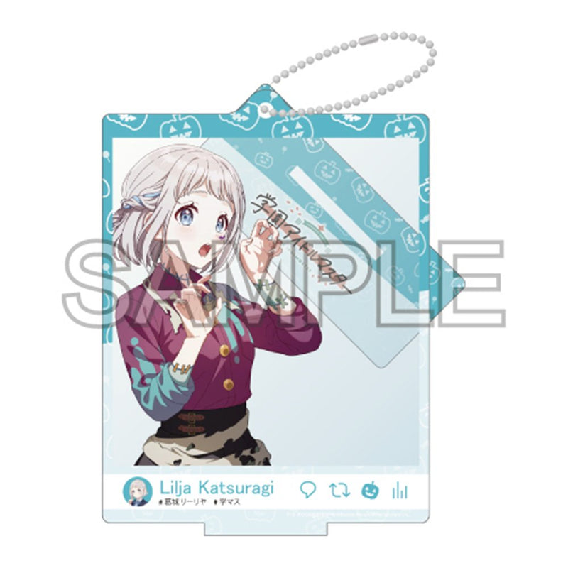 【新品】学園アイドルマスター 自撮り風アクリルスタンド 「白線 '24ハロウィン 葛城 リーリヤ」Ver. / つくり 発売日:2025年11月頃