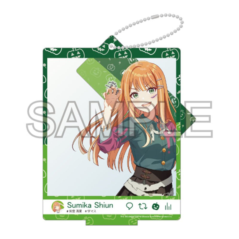 【新品】学園アイドルマスター 自撮り風アクリルスタンド 「Tame-Lie-One-Step '24ハロウィン 紫雲 清夏」Ver. / つくり 発売日:2025年11月頃