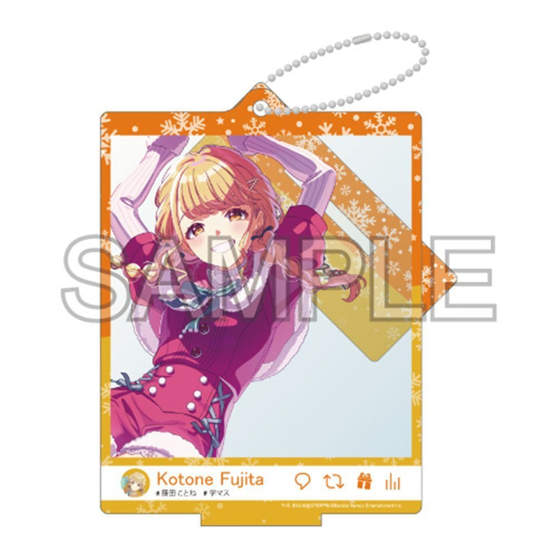 【新品】学園アイドルマスター 自撮り風アクリルスタンド 「White Night! White Wish! 藤田 ことね」Ver. / つくり 発売日:2025年12月頃