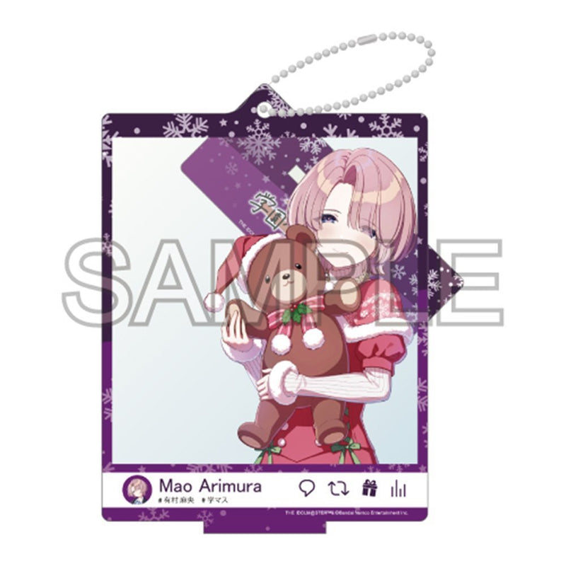 【新品】学園アイドルマスター 自撮り風アクリルスタンド 「Fluorite '24クリスマス 有村 麻央」Ver. / つくり 発売日:2025年12月頃