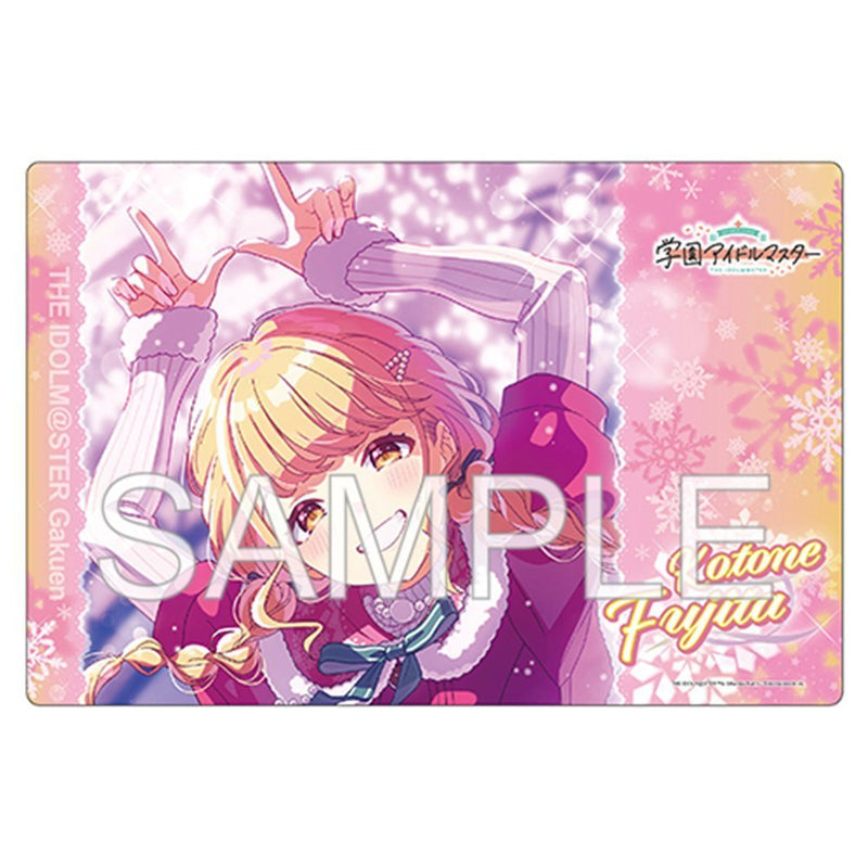 【新品】学園アイドルマスター　ゲーミングマウスパッド 「White Night! White Wish! 藤田 ことね」Ver. / つくり 発売日:2025年12月頃