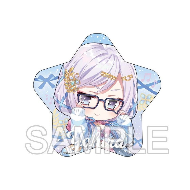 【新品】Vtuber 深淵組 渉海よひら 星型オーロラ缶バッジ　公式SDイラスト Ver. / つくり 発売日:2025年11月頃