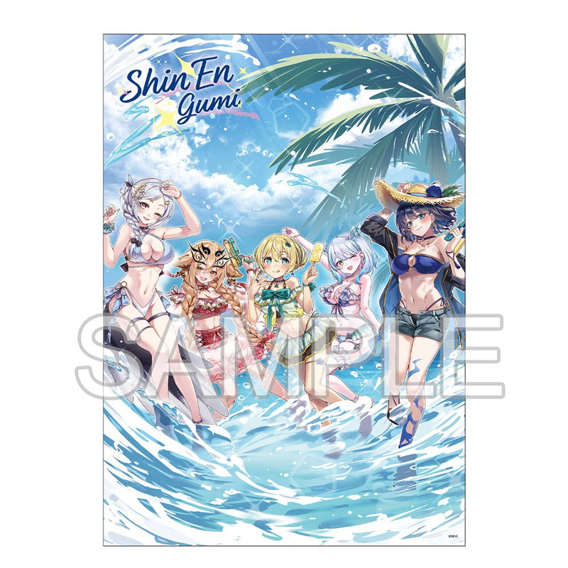 【新品】Vtuber 深淵組 A3クリアポスター 2025夏 Ver. / つくり 発売日:2025年11月頃