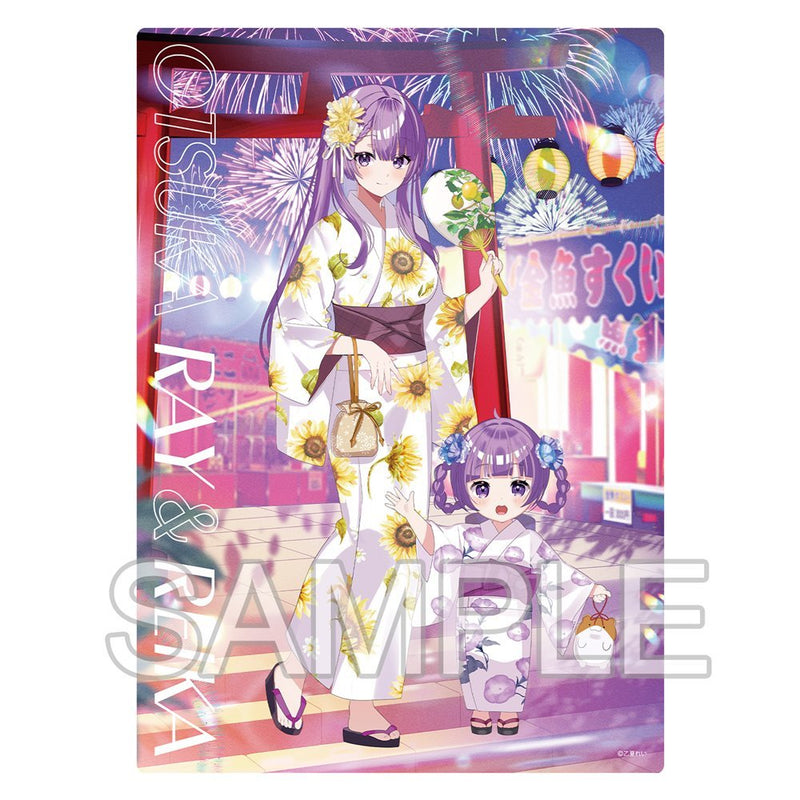 【新品】Vtuber 乙夏れい A3クリアポスター 2025夏 Ver. / つくり 発売日:2025年11月頃