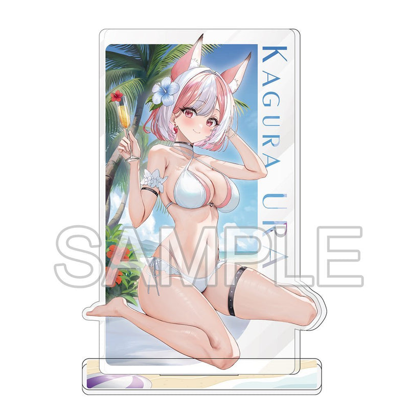 【新品】Vtuber 神楽ゆら オーロラアクリルスタンド 2025夏 Ver. / つくり 発売日:2025年11月頃