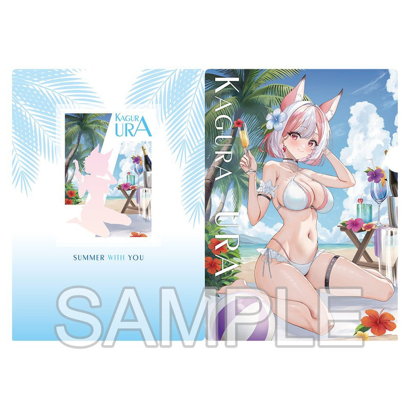 【新品】Vtuber 神楽ゆら クリアファイル 2025夏 Ver. / つくり 発売日:2025年11月頃