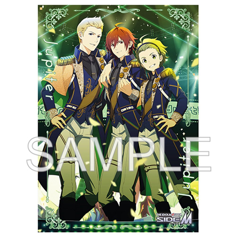 SideM ジュピター タペストリー New] The Idolmaster SideM A3 Clear Poster 