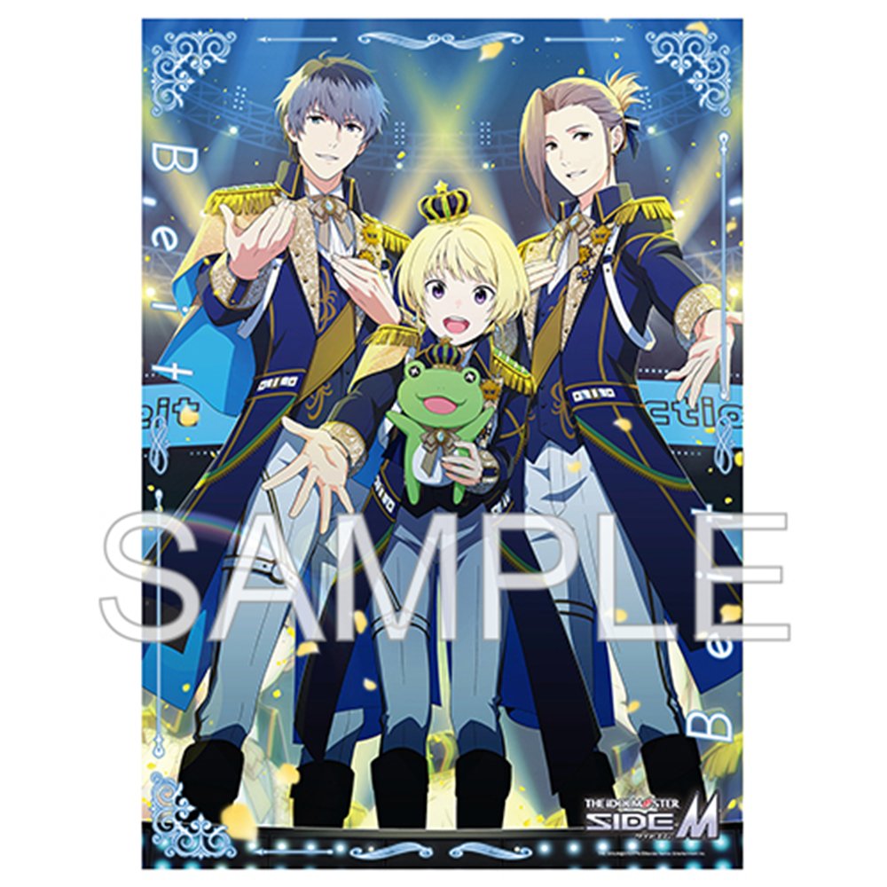 新品】アイドルマスター SideM A3クリアポスター 「Beit」Ver
