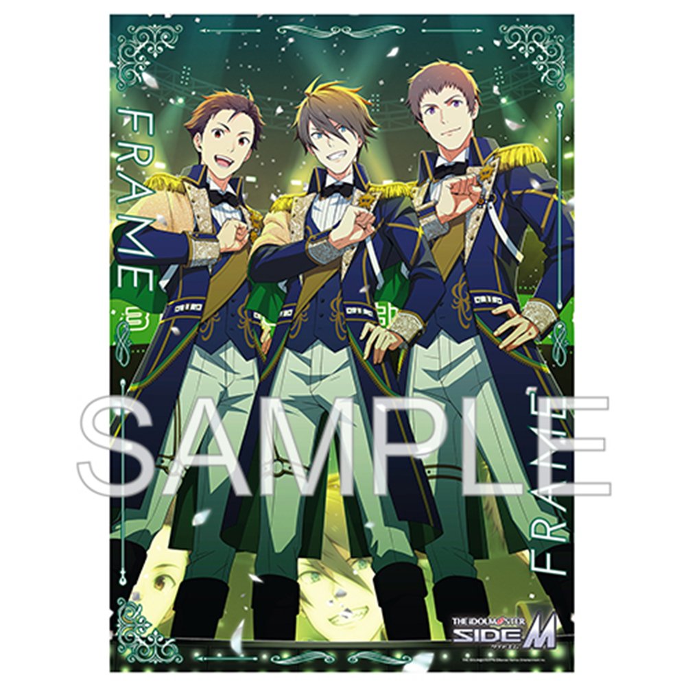 新品】アイドルマスター SideM A3クリアポスター 「FRAME」Ver
