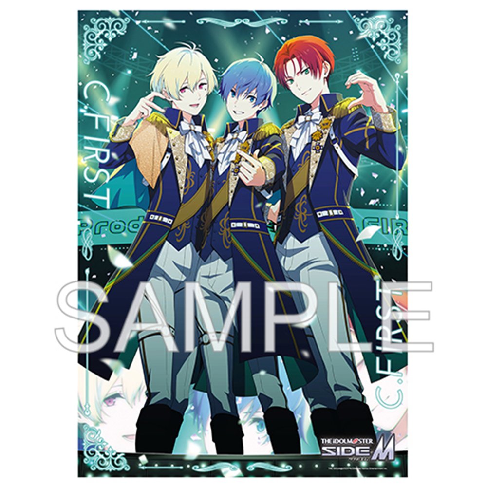 SideM　C.FIRST　まとめ売り 新品】アイドルマスター SideM A3クリアポスター 「C.FIRST」Ver