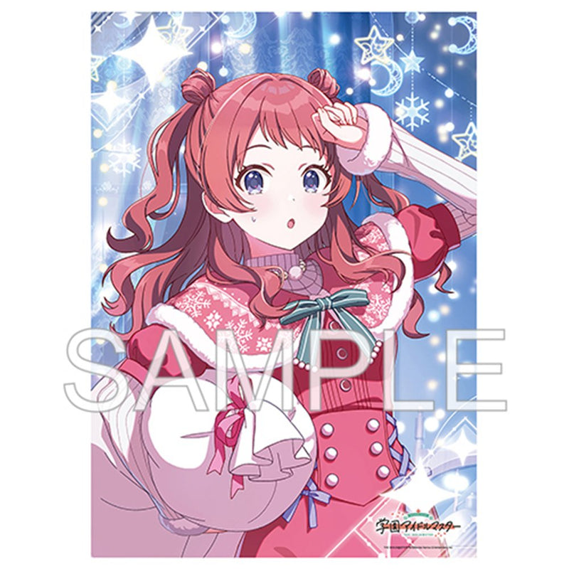 [New] 学园偶像大师 A3透明海报 「Fighting My Way '24圣诞 花海 咲季」版 / つくり 发售日:2026年03月前后