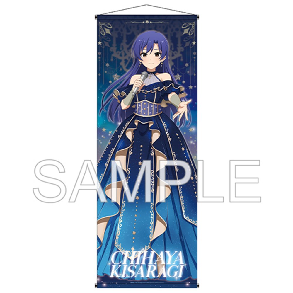 新品】アイドルマスター 等身大タペストリー 如月千早 描き下ろし
