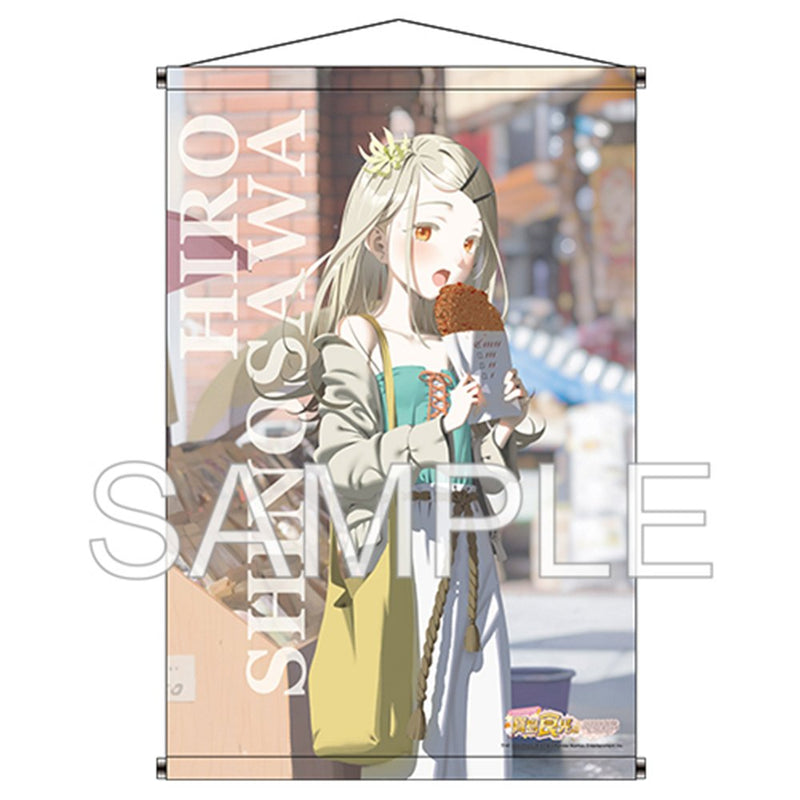 [New]《偶像大师》系列台湾POP Store「宝岛食光」周边 B2挂毯 学园偶像大师 篠泽 广 / つくり 发售日:2026年03月前后