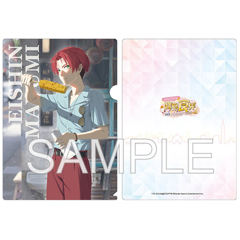 【新品】『アイドルマスター』シリーズ台湾POP Store『寶島食光』グッズ　クリアファイル　アイドルマスター SideM 眉見 鋭心 / つくり 発売日:2026年03月頃