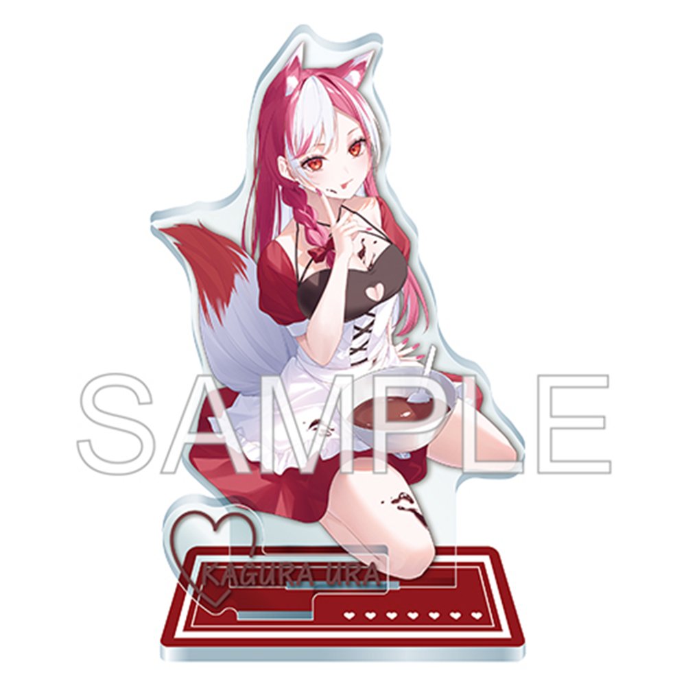 新品】神楽ゆら アクリルスタンド 2026バレンタインデー Ver. / つくり