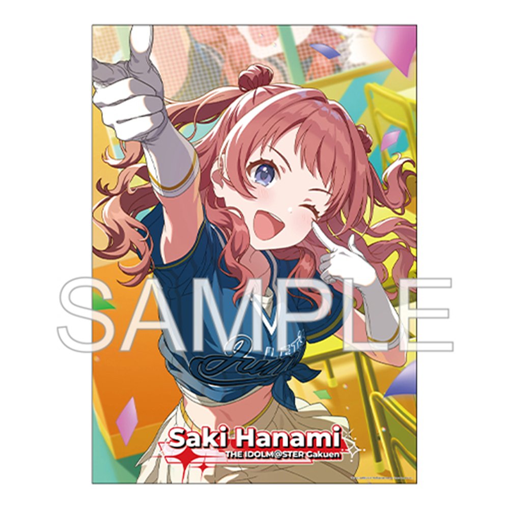 新品】学園アイドルマスター A3クリアポスターセット 「がむしゃらに行