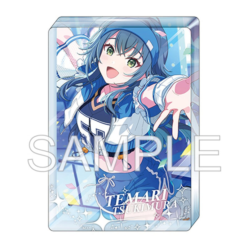 【新品】学園アイドルマスター アクリルブロック 【がむしゃらに行こう！】月村 手毬　Ver. / つくり 発売日:2026年08月頃