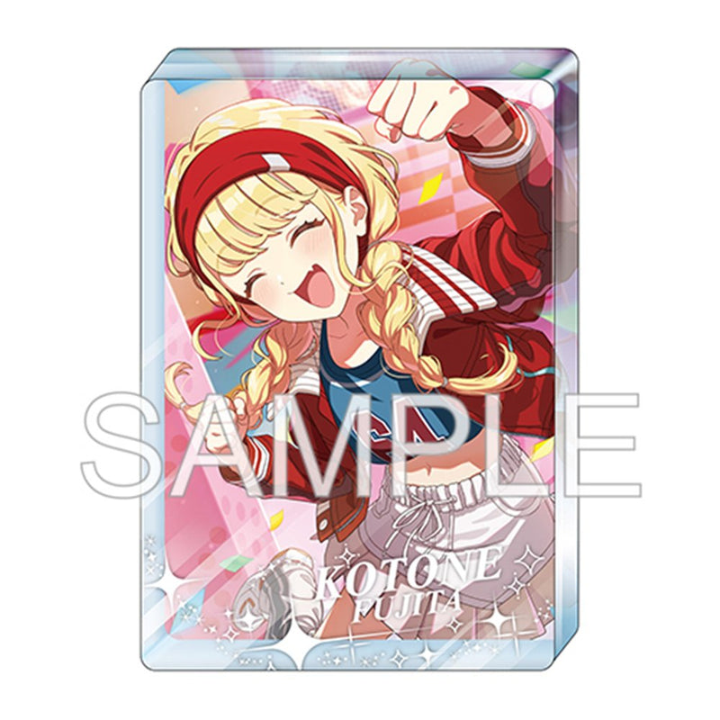【新品】学園アイドルマスター アクリルブロック 【がむしゃらに行こう！】藤田 ことね　Ver. / つくり 発売日:2026年08月頃