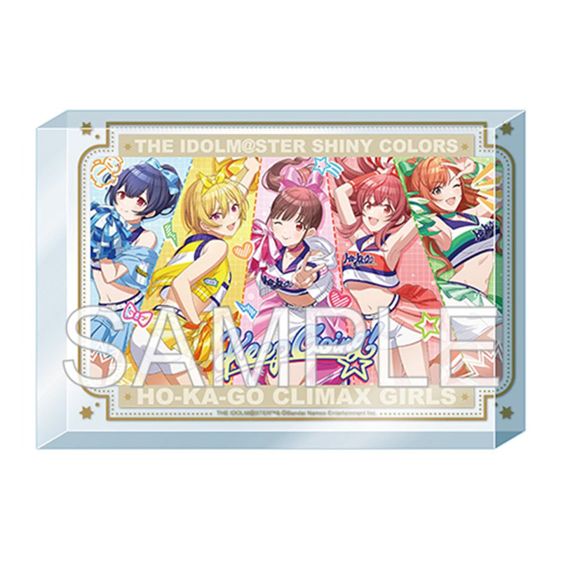 【新品】アイドルマスター シャイニーカラーズ アクリルブロック 「リアルラックにお願い☆★ 園田 智代子」Ver. / つくり 発売日:2026年11月頃