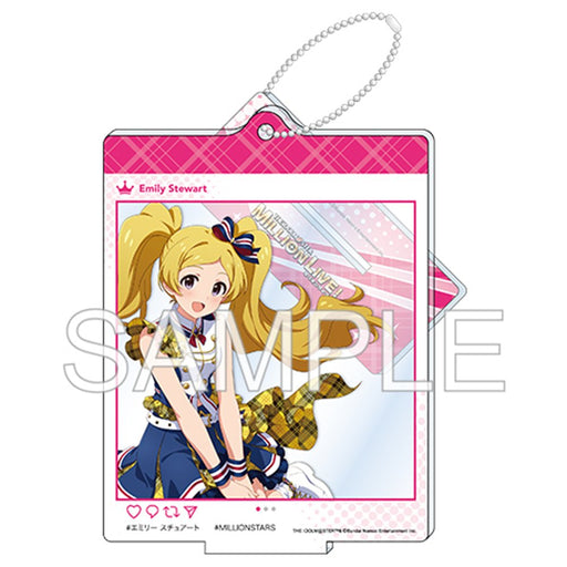 【新品】アイドルマスター ミリオンライブ！ 自撮り風アクリルスタンド 「超々∞MUGENDAI　エミリー スチュアート」Ver. / つくり 発売日:2026年11月頃