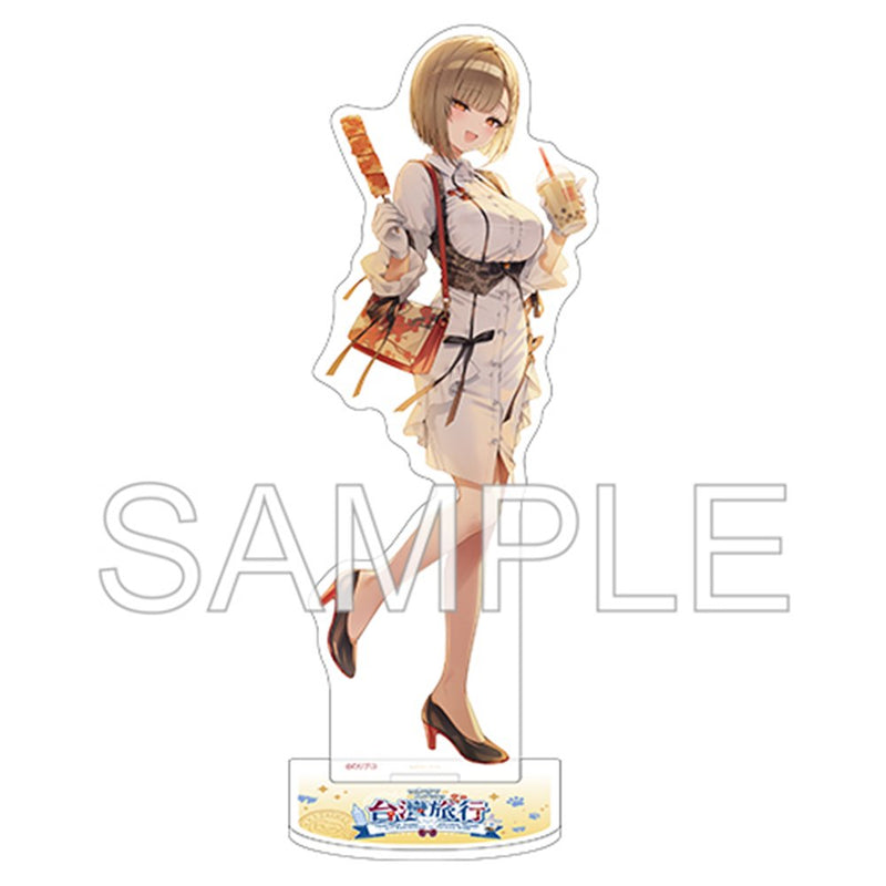 【新品】犬山たまき、佃煮のりお台湾個人展示会グッズ　描き下ろしイラストスタンド　① / つくり 発売日:2026年12月頃