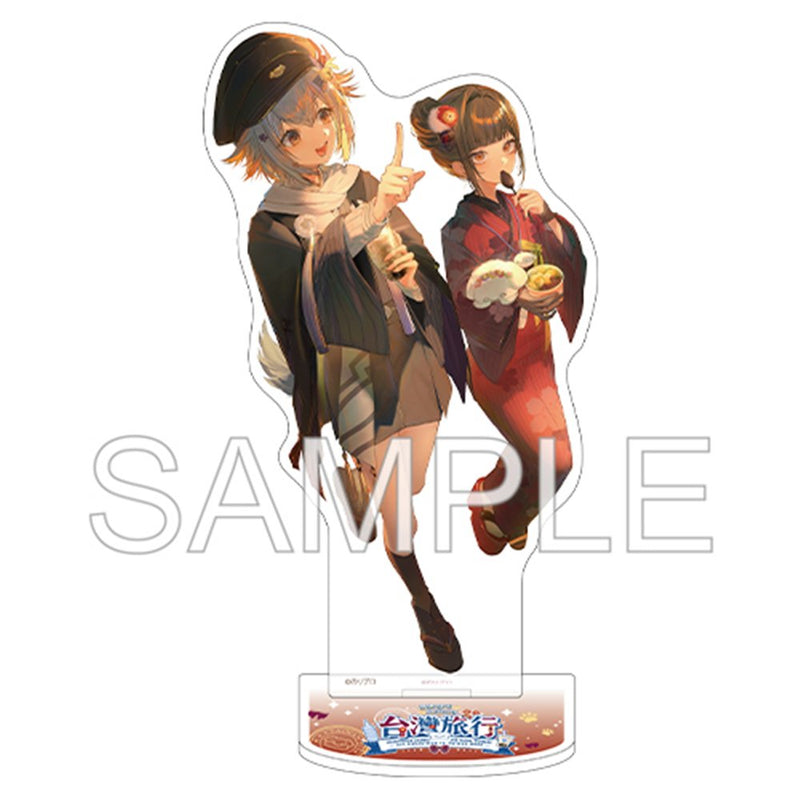 【新品】犬山たまき、佃煮のりお台湾個人展示会グッズ　描き下ろしイラストスタンド　② / つくり 発売日:2026年12月頃