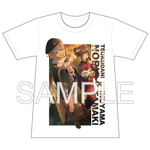 【新品】犬山たまき、佃煮のりお台湾個人展示会グッズ　描き下ろしイラストフルカラーＴシャツ　② / つくり 発売日:2026年12月頃