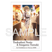 【新品】犬山たまき、佃煮のりお台湾個人展示会グッズ　チェキ風カード（全8種中1枚） / つくり 発売日:2026年12月頃