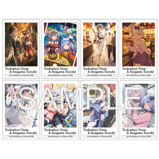 【新品】犬山たまき、佃煮のりお台湾個人展示会グッズ　チェキ風カード（全8種中1枚） / つくり 発売日:2026年12月頃